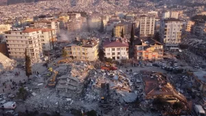 Antakya na Turquia em 11 de fevereiro de 2023 Foto Hassan Ayadi AFP