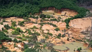 Area de garimpo ilegal em terra Yanomami Roraima Imagem Chico Batata 2020Greenpeace 1