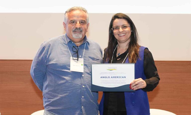 Selo Ouro é a mais alta certificação do Programa Brasileiro GHG Protocol (PBGHG), concedido a empresas que atendam a critérios como relevância, transparência e exatidão nas informações publicadas anualmente - Anglo American