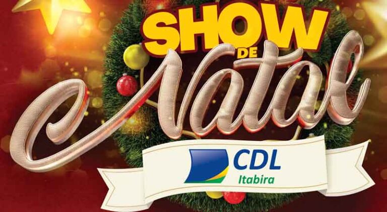 Campanha de Natal em Itabira irá distribuir mais de R$ 100 mil em prêmios