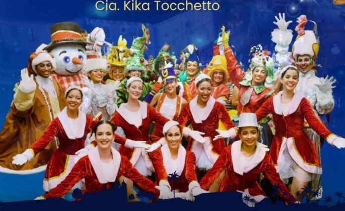 Sem Título-14 Peça o Fantástico Natal é promovida pela Cia de Dança Kika Tocchetto e será apresentada na Praça JK; Coreografias do espetáculo são inspiradas em grandes musicais internacionais