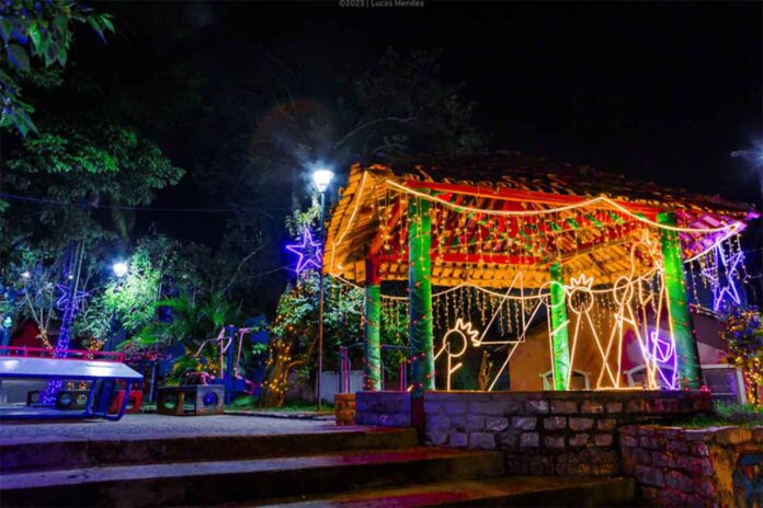 Sem Título-15 Nova Lima, Sabará, Caeté, Raposos e Santa Bárbara ganham apresentações musicais e decoração natalina com milhares de lâmpadas. AngloGold Ashanti recolhe donativos para campanha