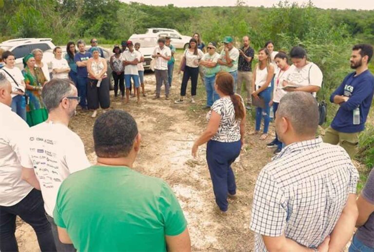 Representantes do órgão estiveram nas comunidades de Rancho Alegre e Quartéis, no município de Inhaúma; MPMG mantém trabalho especializado de assessoria às vítimas na bacia do Rio Paraopeba