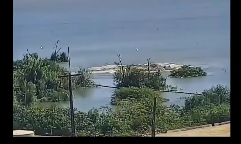 Mina da Braskem se rompe em Maceió e imagem assusta moradores Mina da Braskem se rompe em Maceió e imagem assusta moradores