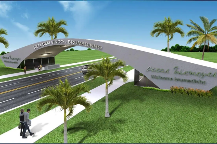 porticoniemeyer3-jpeg Em comemoração aos 85 anos de Brumadinho, cidade inaugura pórtico de Oscar Niemeyer