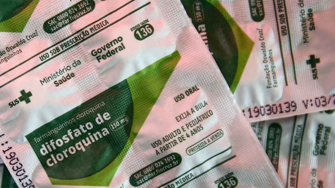 Medicamento sem eficácia para tratar infectados com a Covid-19 foi associado a um aumento de 11% na mortalidade de pacientes hospitalizados; Estudo foi feito por pesquisadores franceses e canadenses