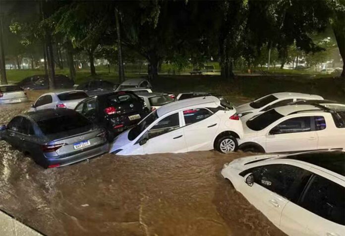 Além da Capital, cidades do interior registraram alagamentos e muitos estragos em decorrência das fortes chuvas; Estado registrou seis mortes provocadas por temporais