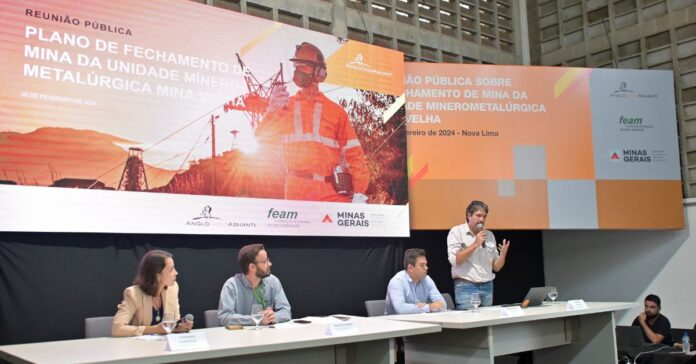 AngloGold Ashanti participa de audiência pública para debater plano ambiental na Mina Velha, em Nova Lima