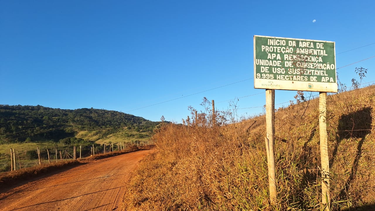 Área de proteção ambiental no meio do caminho