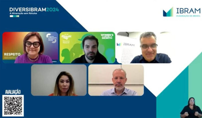 Evento foi realizado de forma online nesta terça-feira (19), reunindo especialistas para tratar do tema; Diversibram busca apontar o caminho para uma mineração mais diversa e inclusiva