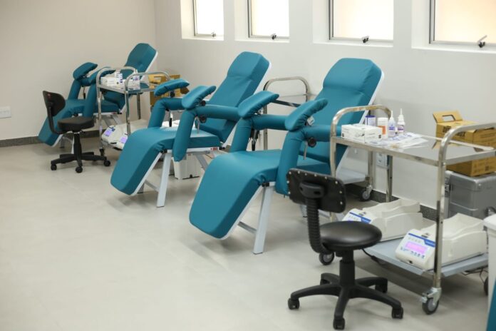 Unidade vai coletar sangue uma vez por semana, incialmente; Nova unidade da Hemominas tem potencial para receber 2,4 mil doadores por ano