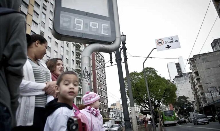 Queda de tempertatura afeta todas as regiões do estado; Defesa Civil também alerta para tempo seco