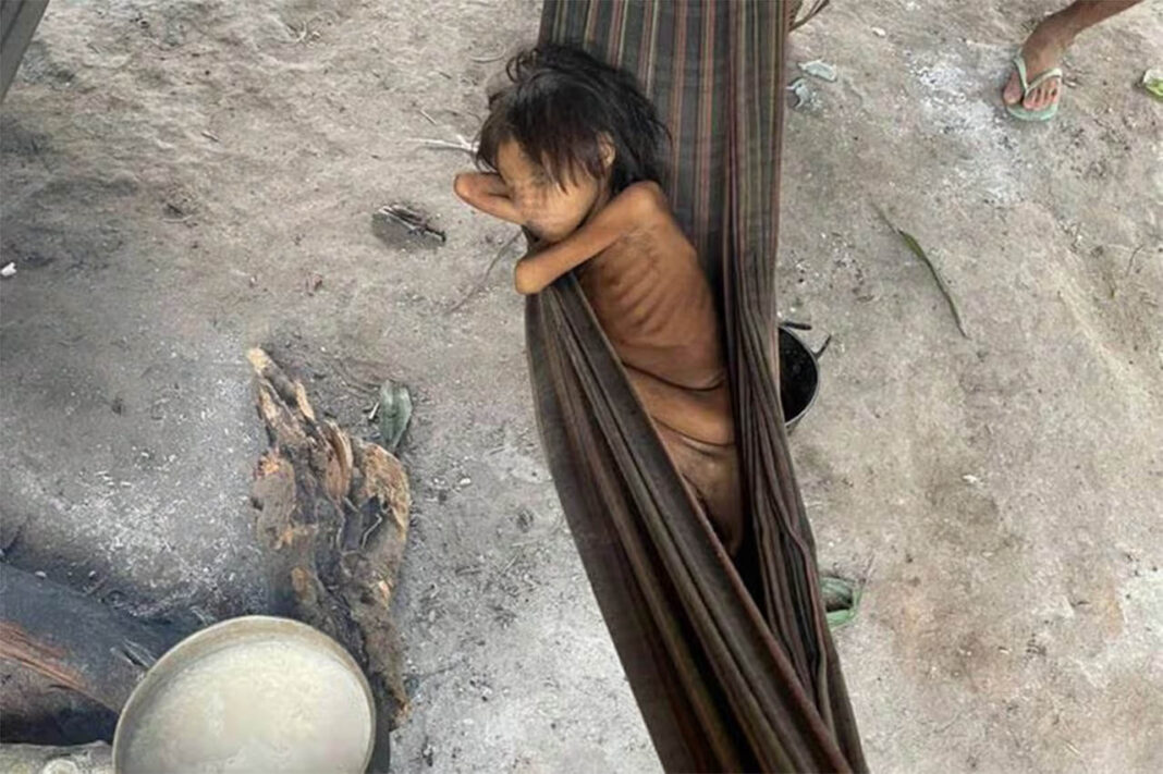 Sem Título-3 Contaminação de rios por mercúrio ameaça segurança alimentar de povos de reservas Yanomami; Funai lembra que crise humanitária é vivida por cerca de 27 mil indígenas na região
