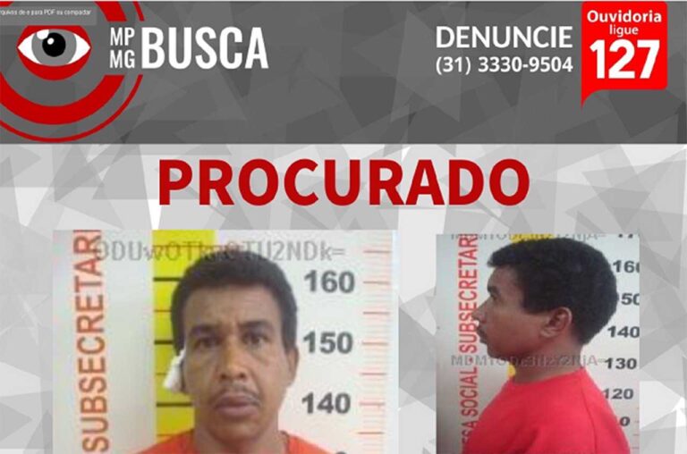 Ronaldo Nobre do Santos, conhecido como “Coxinha”, cometeu série de crimes em Belo Horizonte e é suspeito de ter cometidos estupros em outras cidades; MPMG disponibiliza canais de denúncia