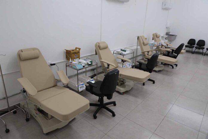Sem Título-30 Posto Avançado de Coleta Externa (Pace) é a 14ª unidade instalada no estado pela Hemominas, com capacidade de atendimento de até 60 candidatos à doação por dia