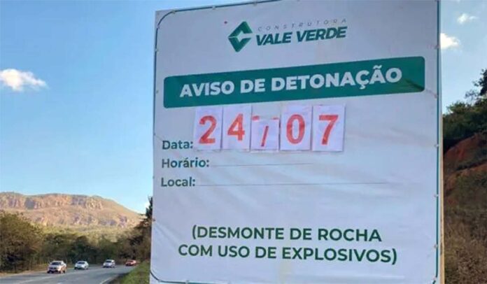 Sem Título-9 Operação vai provocar a interdição da rodovia nos dois sentidos por cerca de três horas; Trecho da BR-381 já enfrenta lentidão desde a última semana