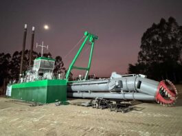 Novo equipamento da Vale Verde é capaz de alcançar material a uma distância de 4 km e garante mais eficiência no manejo de rejeitos de mineração