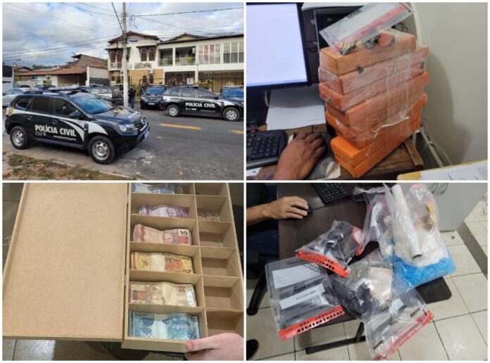 Ações de combate ao crime em Timóteo, Coronel Fabriciano e Santa Bárbara resultaram na apreensão de um adolescente, de grande quantidade de drogas e outros itens de origem ilítica pelas Policias Civil e Militar