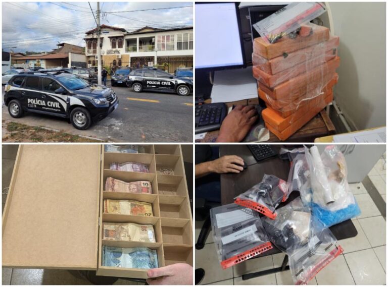 Ações de combate ao crime em Timóteo, Coronel Fabriciano e Santa Bárbara resultaram na apreensão de um adolescente, de grande quantidade de drogas e outros itens de origem ilítica pelas Policias Civil e Militar