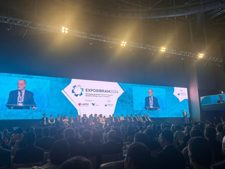 Presidente do Ibram destaca relevância da mineração para o Brasil: “32% do superávit da balança comercial” Presidente do Ibram destaca relevância da mineração para o Brasil: “32% do superávit da balança comercial”