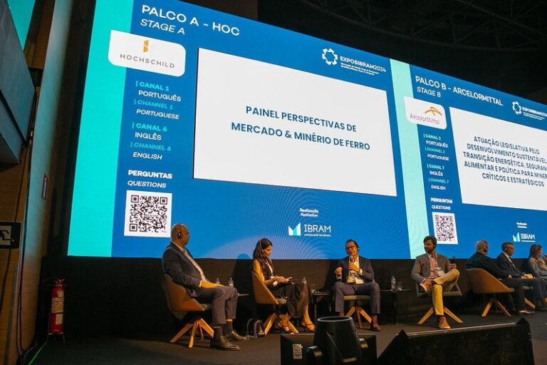Minério de ferro no Brasil: executivos debatem estratégias de inovação e competitividade na Exposibram 2024 Minério de ferro no Brasil: executivos debatem estratégias de inovação e competitividade na Exposibram 2024