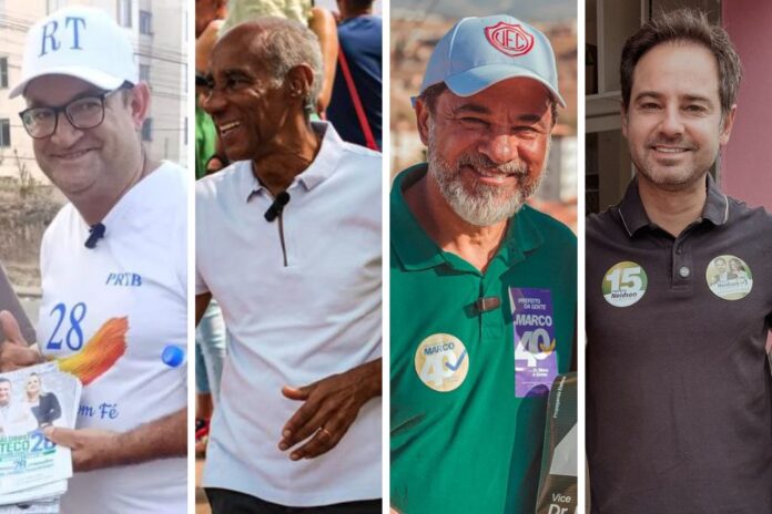 Na reta final da disputa eleitoral de 2024, as caminhadas percorrendo os bairros da cidade, acompanhados dos vices de suas chapas, seguem sendo os principais compromissos dos candidatos.