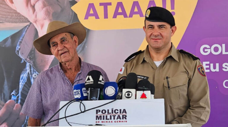 Ação busca alertar a população sobre os estelionatos digitas; influencer Tião cedeu todos os direitos à instituição