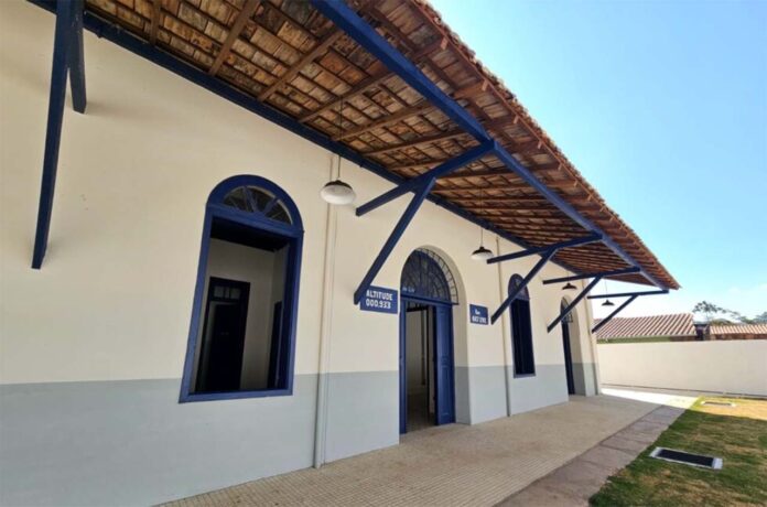 Sem Título-3 Recuperação do bem foi patrocinada pela AngloGold Ashanti, por meio da Lei de Federal de Incentivo à Cultura; Estação recebeu R$ 1,2 milhão em investimentos