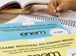 O Enem 2024 será realizado em dois domingos consecutivos, nos dias 3 e 10 de novembro.