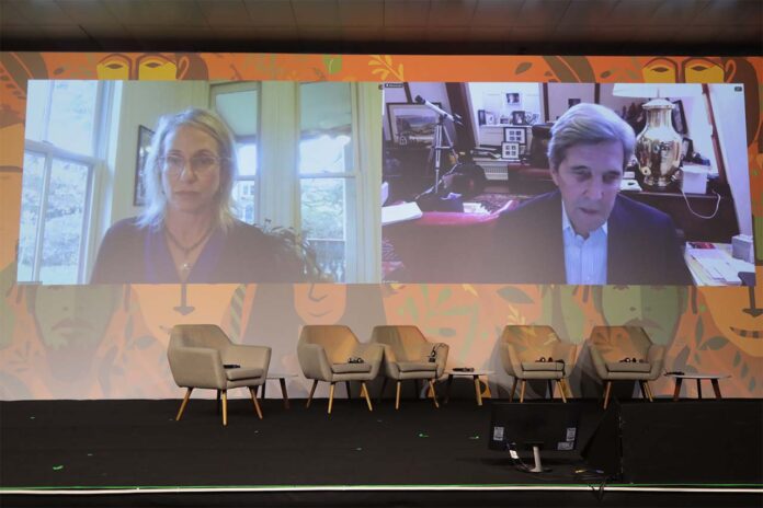 Palestrante do evento promovido pelo Ibram, ex-senador e secretário de governo norte americano disse na conferência que ações dos países estão abaixo do ritmo necessário para enfrentar a crise climática