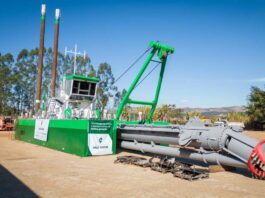 Novo equipamento da Vale Verde é capaz de alcançar material a uma distância de 4 km e garante mais eficiência no manejo de rejeitos de mineração