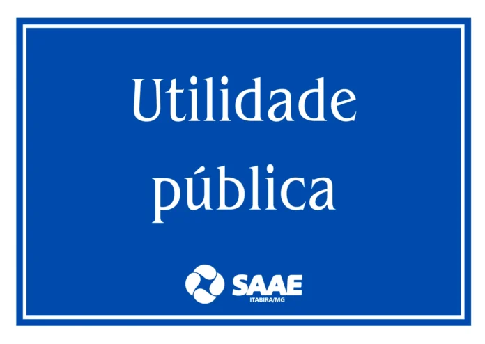 O Saae Itabira recomenda que os moradores utilizem a água de maneira racional para evitar desperdícios