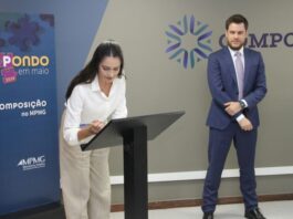 Em seu discurso de posse, a promotora do MPMG em Santa Bárbara ressaltou o compromisso de continuar os trabalhos de fiscalização e atuação com foco na resolutividade e no diálogo institucional