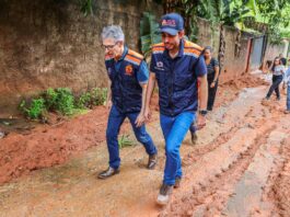 Ele anunciou a criação de uma linha de crédito para as prefeituras realocarem moradores de áreas de risco, como uma das medidas preventivas adotadas para evitar novas tragédias em Ipatinga