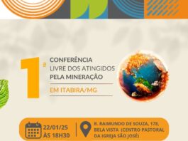 A 1ª Conferência Livre dos Atingidos pela Mineração visa promover um diálogo sobre a crise climática e os efeitos devastadores das atividades mineradoras, propondo medidas de adaptação e prevenção, justiça climática e a melhoria na governança ambiental