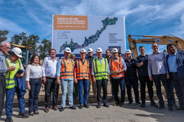 br-381-obras- Imagem: gov.br - Os pontos críticos da BR-381, identificados com a ajuda do Movimento Pró-Vidas 381, somam 28 trechos que demandam atenção imediata
