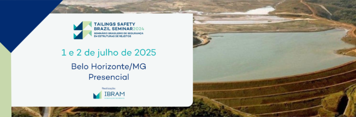 2-2 O Tailings Safety Brasil 2025 será uma oportunidade única para os participantes se atualizarem sobre as últimas novidades tecnológicas que têm aprimorado a segurança e sustentabilidade nas operações de disposição de rejeitos