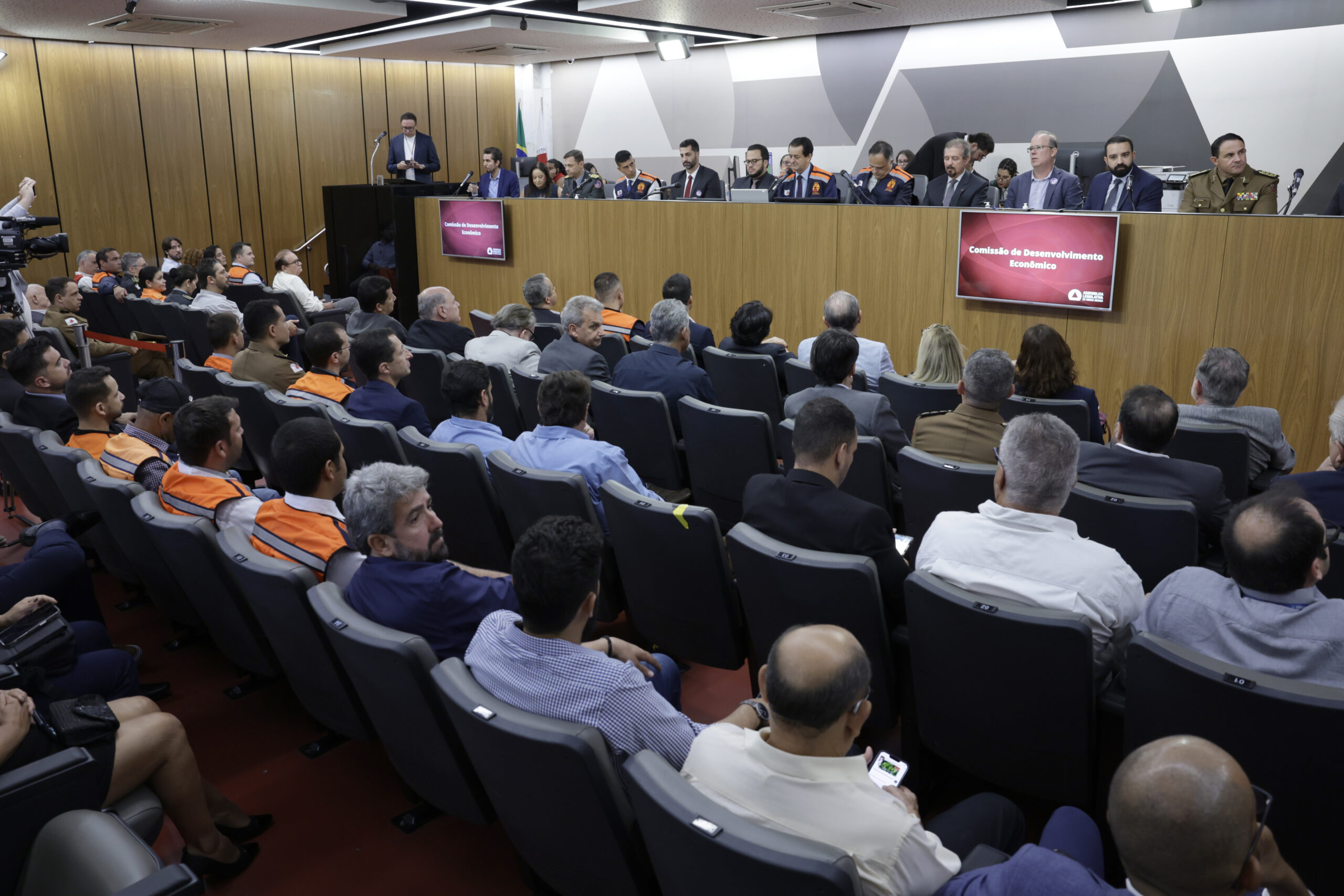 Durante a audiência pública, que foi organizada pela Comissão de Desenvolvimento Econômico, o prefeito de Ipatinga, Gustavo Nunes, destacou a importância das ações preventivas e de socorro, assim como das medidas para reabilitação e reconstrução das áreas afetadas