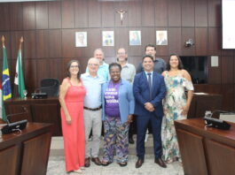 O evento em João Monlevade contou com a presença da Ministra dos Direitos Humanos e da Cidadania, Macaé Evaristo, do Prefeito Dr. Laércio José Ribeiro, do presidente da Câmara Municipal, Fernando Linhares (Podemos), além dos vereadores Leles Pontes (Republicanos) e Thiago Titó (MDB)