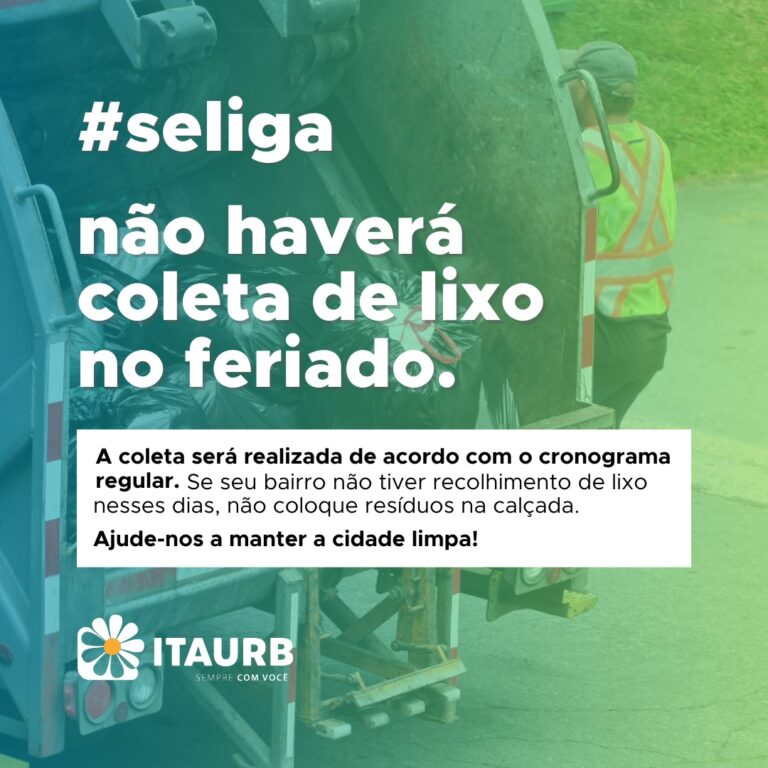 A população é orientada a não descartar lixo fora dos dias e horários programados. Para dúvidas ou consulta ao cronograma da limpeza urbana do seu bairro, o WhatsApp disponível para atendimento é (31) 3833-4000