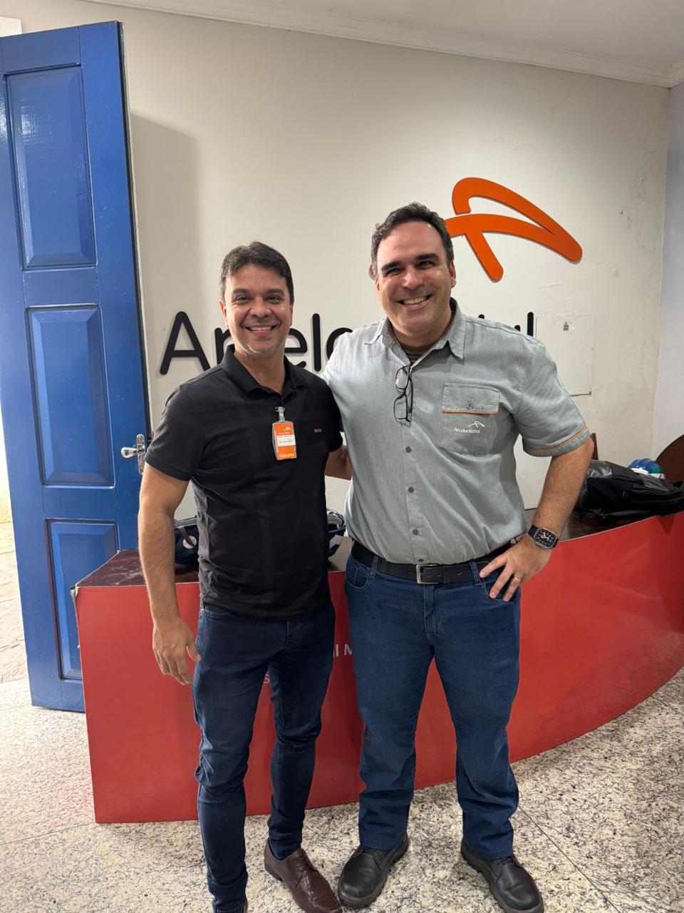 Vereadores de João Monlevade conhecem de perto a produção da ArcelorMittal 1 Vereadores de João Monlevade conhecem de perto a produção da ArcelorMittal