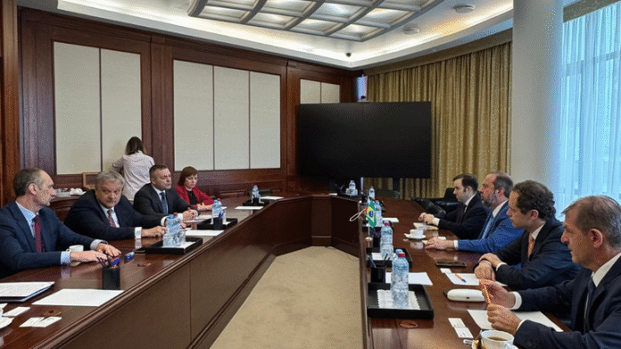 uranio A visita inclui reuniões com representantes das principais empresas estatais russas, fortalecendo o diálogo técnico e comercial entre os dois países quando o assunto é minerais estratégicos, como o urânio e o lítio