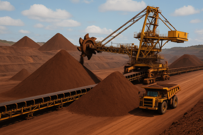 ChatGPT Image 30 de jul. de 2025, 11_37_02 Com esse aumento, a Samarco superou a marca de 3,2 milhões de toneladas do primeiro trimestre, um indicador claro da robustez na retomada de sua produção