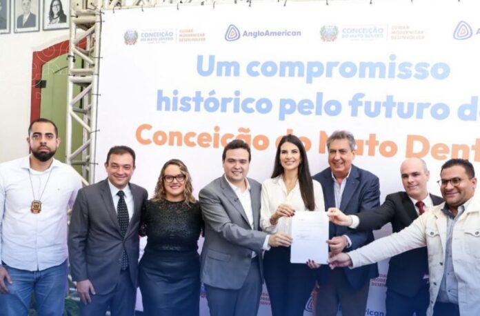 WhatsApp Image 2025-07-17 at 09.27.35 Sem obrigação legal, acordo de R$ 500 milhões firmado com a Anglo American amplia protagonismo de Conceição e propõe nova governança para territórios mineradores, reforçando o modelo de parceria preventiva.