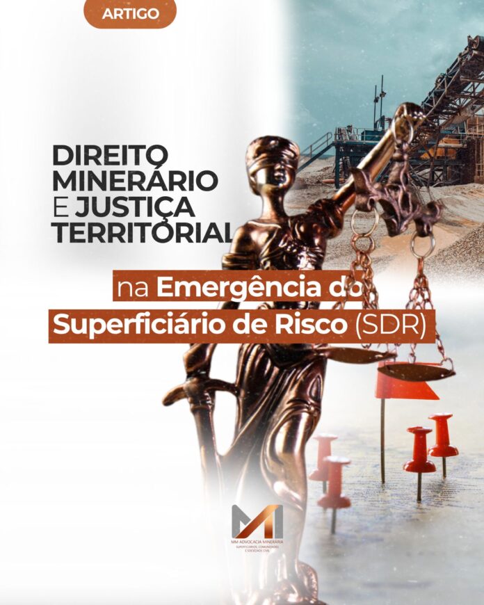 No sétimo artigo da série sobre os sujeitos da superfície na mineração, destacamos a figura do Superficiário de Risco (SDR), que emerge do ordenamento jurídico brasileiro como um sujeito de direitos cuja existência territorial está marcada pela ameaça.