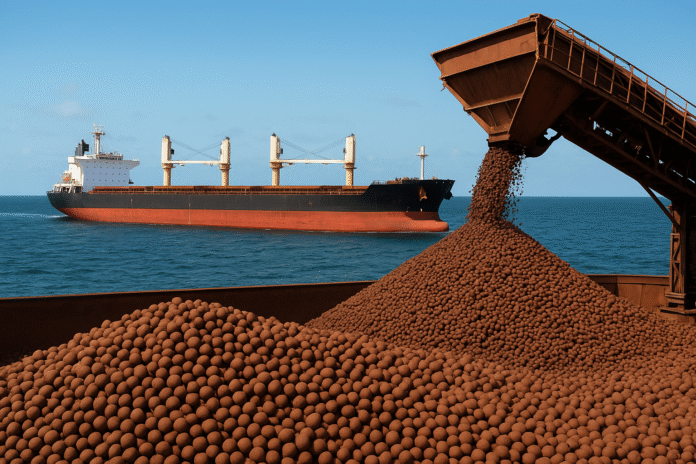 Com o aumento das exportações de minério de ferro, os fretes marítimos se tornaram um fator determinante no custo total das operações de exportação