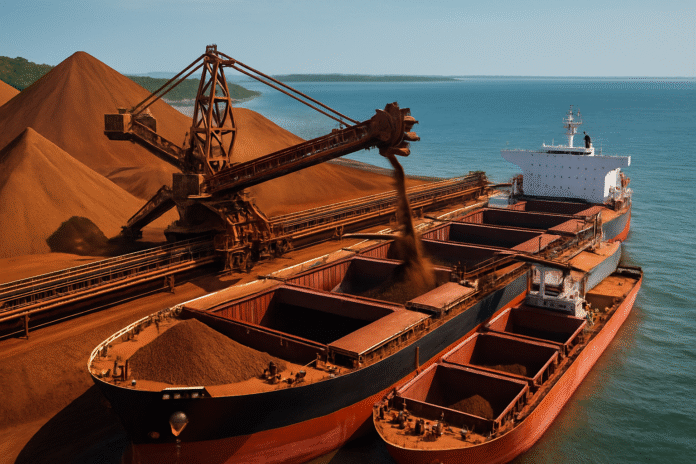 A marca de 41,1 milhões de toneladas de minério de ferro exportadas em julho não só representa um aumento significativo em relação ao ano passado, mas também um desempenho superior ao recorde anterior, que foi de 39,6 milhões de toneladas