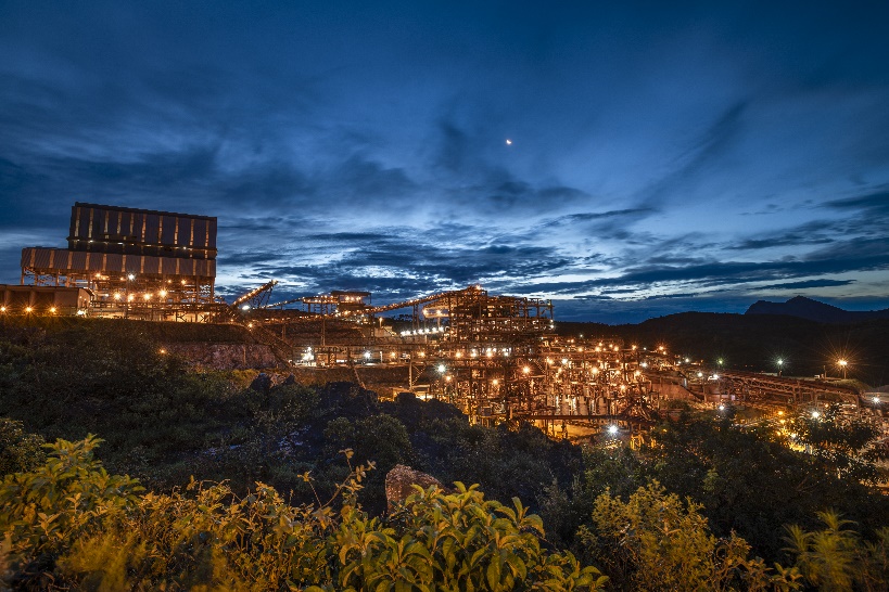 Anglo American divulga resultados do 1º semestre de 2025 no Brasil 1 Empreendimento Minas-Rio. Divulgação Anglo American.