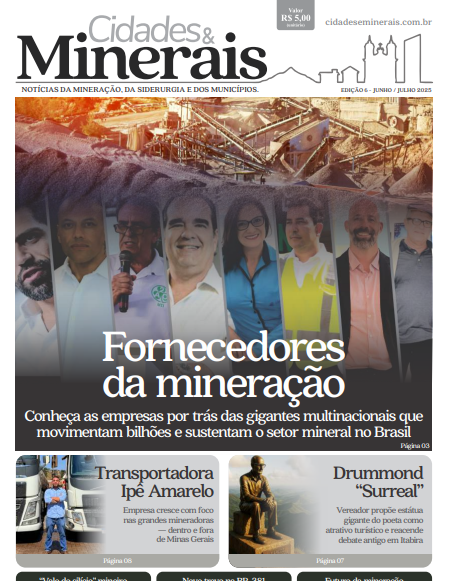A nova edição do Jornal Cidades & Minerais oferece uma leitura rica e diversificada, com temas que vão desde a inovação tecnológica no setor de mineração até as manifestações culturais que enriquecem as cidades mineradoras