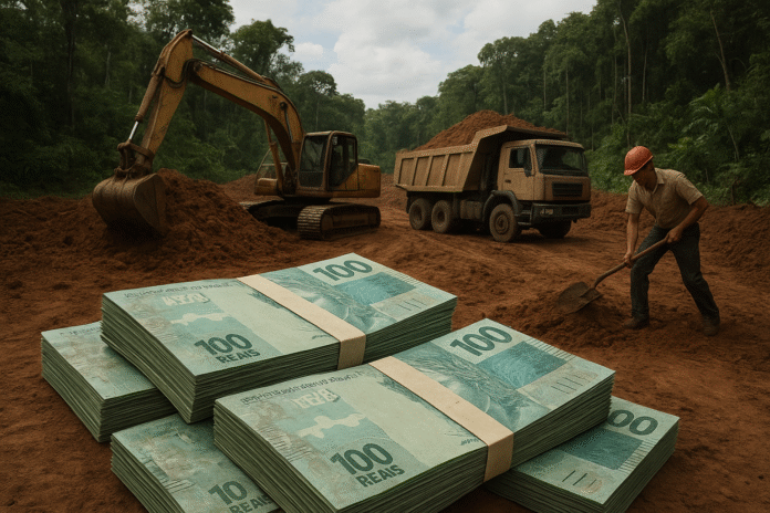ChatGPT Image 17 de set. de 2025, 15_36_00 A Operação Rejeito desmantela uma organização criminosa de exploração mineral ilegal, corrupção e lavagem de dinheiro. Mais de R$ 1 bilhão em bens bloqueados e 22 prisões preventivas. Entenda os detalhes da operação